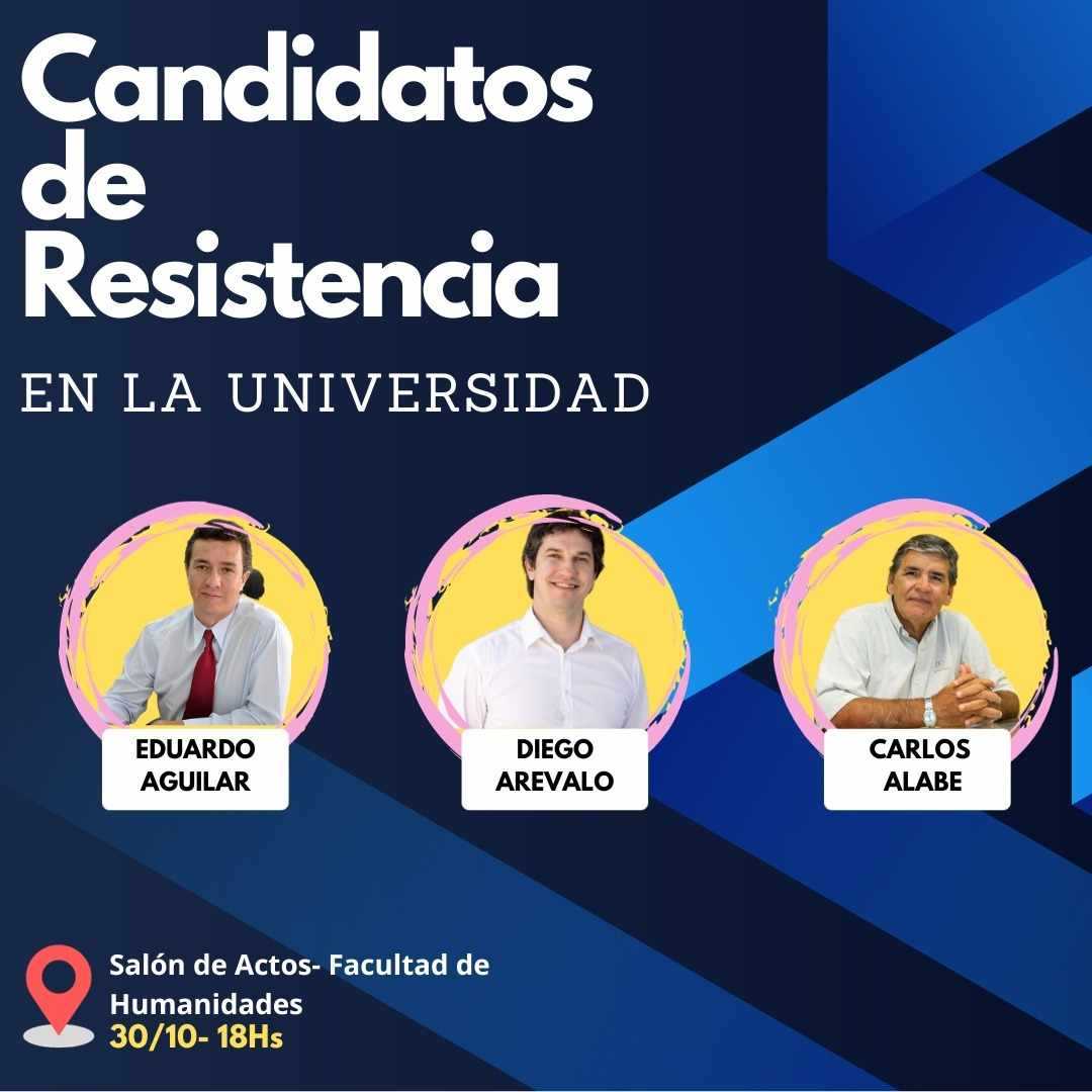 Candidatos a intendente de Resistencia debatir n en la UNNE